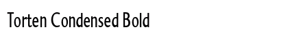 Torten Condensed Bold Preview