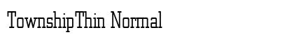 TownshipThin Normal Preview