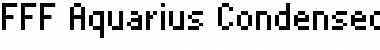 FFF Aquarius Condensed Regular Font