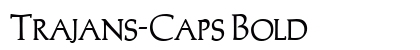 Trajans-Caps Bold preview