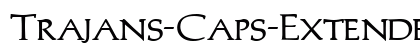 Trajans-Caps-Extended Bold preview