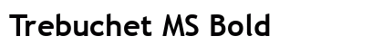 Trebuchet MS Bold Preview