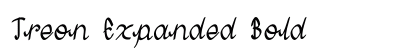 Treon Expanded Bold preview