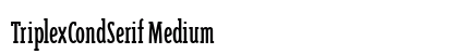 TriplexCondSerif Medium preview