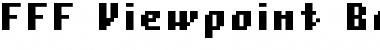 FFF Viewpoint Bold Extended Regular Font