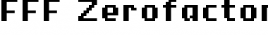 FFF Zerofactor Bold Extended Regular Font