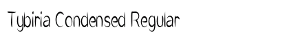 Tybiria Condensed Regular Preview