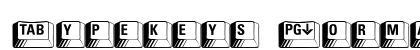 Typekeys Normal preview