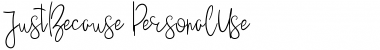 Download JustBecause Font Download JustBecause Font