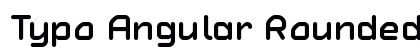 Typo Angular Rounded Demo Bold preview