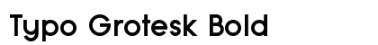 Typo Grotesk Bold preview
