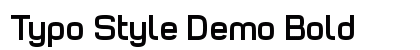 Typo Style Demo Bold preview