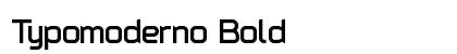 Typomoderno Bold preview