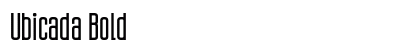 Ubicada Bold preview