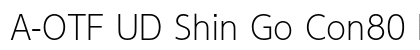 A-OTF UD Shin Go Con80 Pr6N EL preview