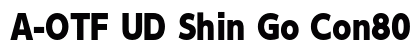 A-OTF UD Shin Go Con80 Pr6N U Preview