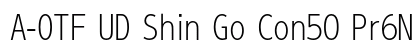 A-OTF UD Shin Go Con50 Pr6N EL preview