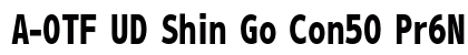 A-OTF UD Shin Go Con50 Pr6N H Preview