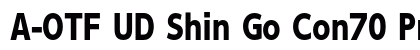 A-OTF UD Shin Go Con70 Pr6 H Preview