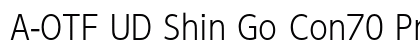 A-OTF UD Shin Go Con70 Pr6 L Preview
