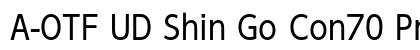 A-OTF UD Shin Go Con70 Pr6 R Preview