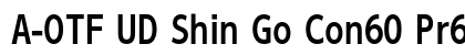 A-OTF UD Shin Go Con60 Pr6N DB preview