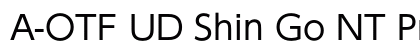 A-OTF UD Shin Go NT Pr6N R Preview