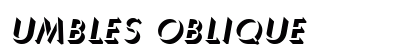 Umbles Oblique preview