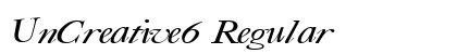 UnCreative6 Regular preview