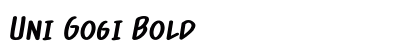 Uni Gogi Bold preview