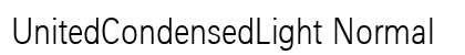 UnitedCondensedLight Normal Preview