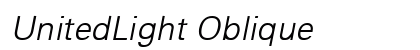 UnitedLight Oblique preview