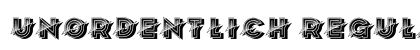 Unordentlich Regular preview