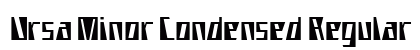 Ursa Minor Condensed Regular Preview