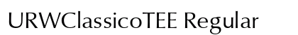 URWClassicoTEE Regular preview