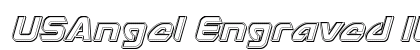 USAngel Engraved Italic Italic preview