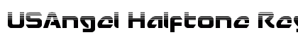 USAngel Halftone Regular preview