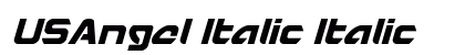 USAngel Italic Italic preview