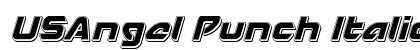 USAngel Punch Italic Italic preview