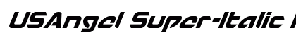 USAngel Super-Italic Italic preview