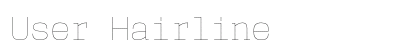 User Hairline preview
