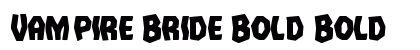 Vampire Bride Bold Bold preview