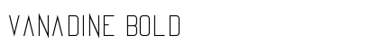 Vanadine Bold preview