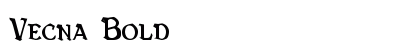 Vecna Bold preview