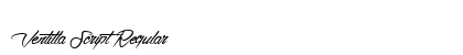 Ventilla Script Regular preview