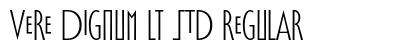 Vere Dignum LT Std Regular preview