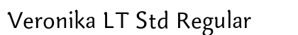 Veronika LT Std Regular preview