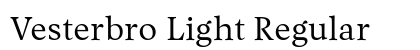 Vesterbro Light Regular preview