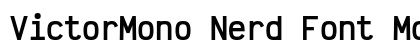 VictorMono Nerd Font Mono Bold preview