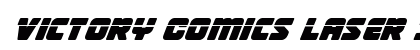 Victory Comics Laser Italic Italic preview